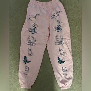 Pink New Girl Order Sweatpants